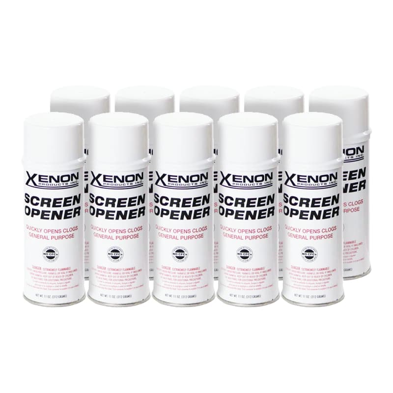 Screen Opener Ink Remover (12 Cans) - Screen Printing Supplies – Press  Doctor