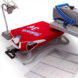 heat press laser alignment system