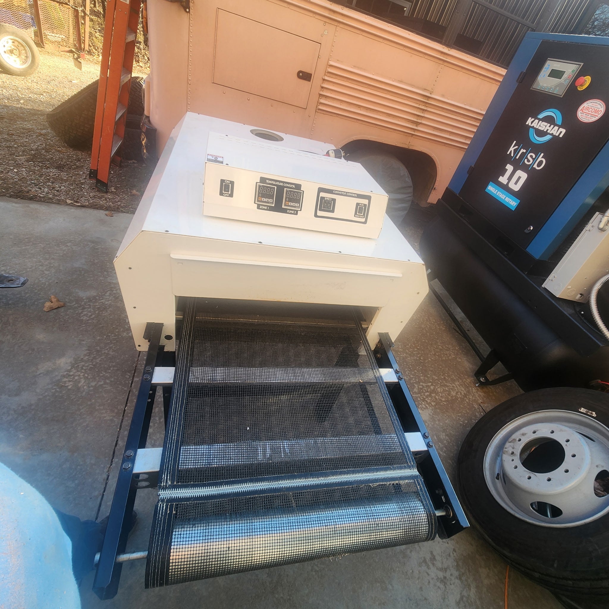 BBC Forced Air Conveyor Dryer