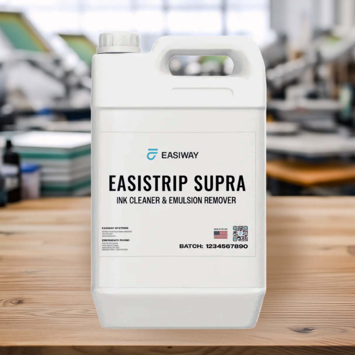 EASISTRIP SUPRA ink cleaner & emulsion remover gallon