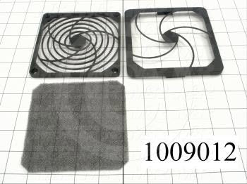 4" Fan Guard with Filter #1009012