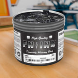 FN INK Black low cure non-phthalate plastisol screen printing ink in gallon container