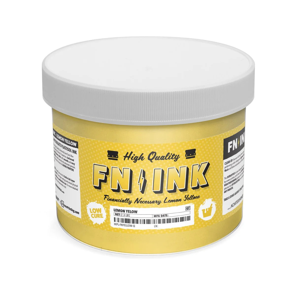 FN-INK™ Lemon Yellow Plastisol Ink