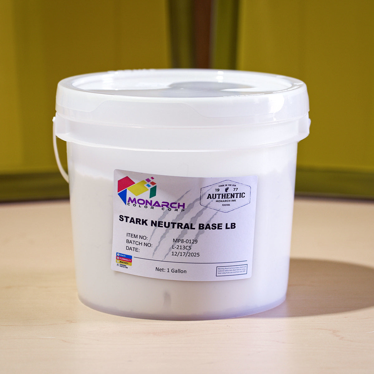 Neutral Base Monarch Stark Neutral Base LB Plastisol Ink, High Opacity Mixing Base ...