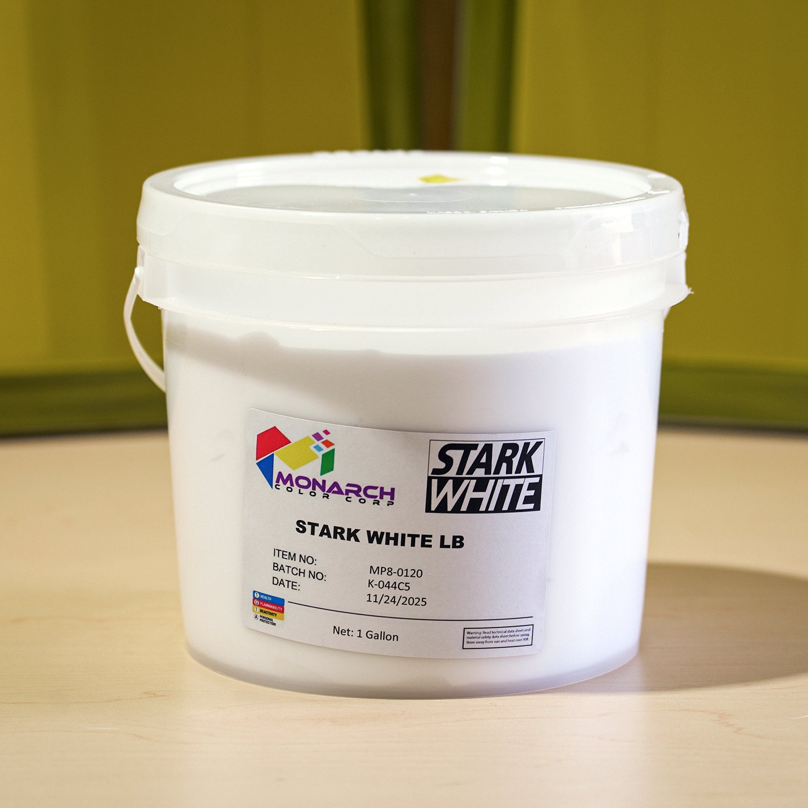 1 gallon monarch stark white lb ink