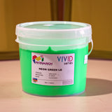 Monarch Vivid Neon Green LB Plastisol Ink, Gallon