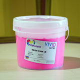 Monarch Vivid Neon Pink LB Plastisol Ink, Gallon