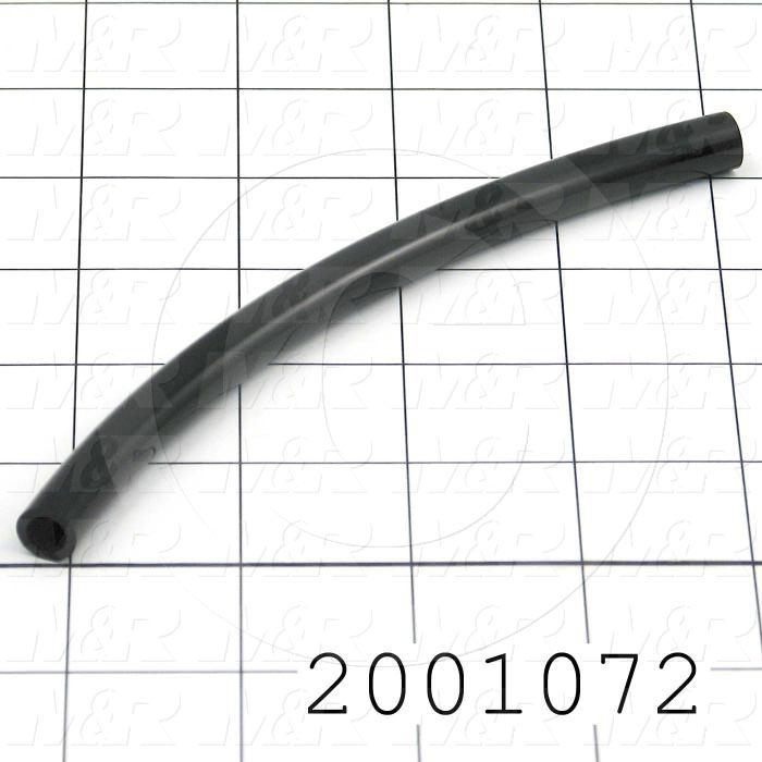 Black rubber hose on a grid background with number 2001072