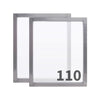110 White Mesh, 25 x 36 inch Aluminum Frame