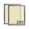 305 Yellow Mesh, 23 x 31 inch Aluminum Frame