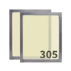 305 Yellow Mesh, 20 x 24 inch Aluminum Frame