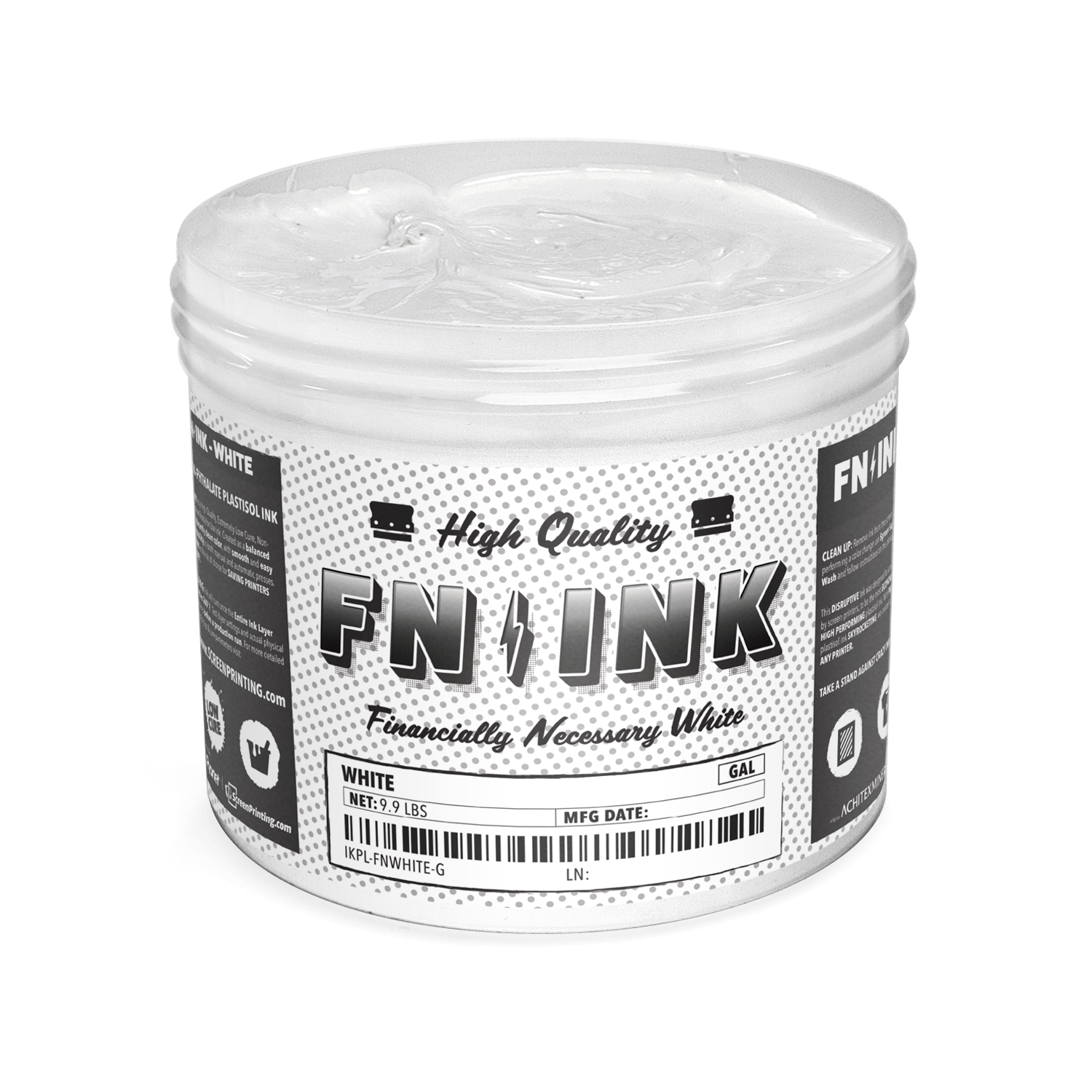 FN-INK™ White Plastisol Ink – Press Doctor