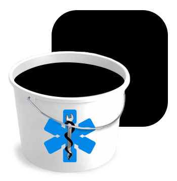 HO Black (High Opacity) Plastisol Ink