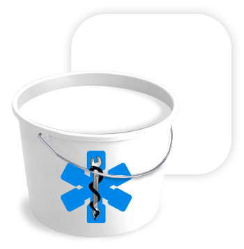 HO White (High Opacity) Plastisol Ink