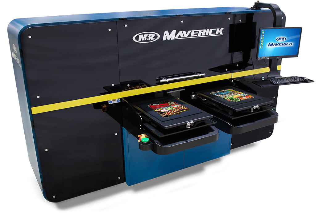 M&R MAVERICK - High-Speed DTG Printing System